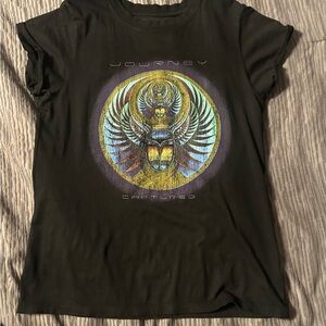 Journey Black Graphic Tee